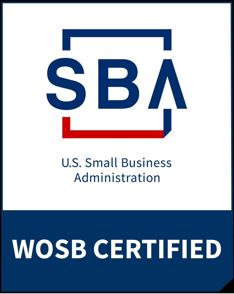 SBA Certified Woman-Owned Small Business